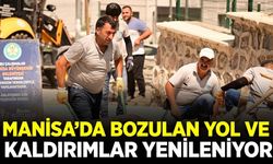 Akgedik’te yollar yenileniyor