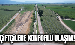 Manisa'da çiftçilerin yol çilesi sona eriyor