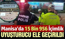 Manisa'da dev 'Narko Alan Uygulaması'