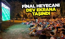Manisa'da Dünya Kupası Finali Dev Ekranda İzlendi!