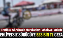 Manisa'da "Dur" İhtarına Uymayan Sürücüye Ceza Yağdı! Motosikletine El Konuldu