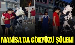Manisa'da "Gece Gökyüzü Gözlem Etkinliği"