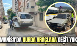Manisa'da hurda araçlar tek tek toplanıyor!