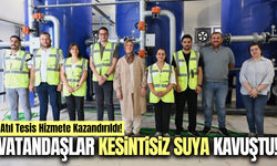Manisa'da içme suyu arıtma tesisi yeniden hizmete kazandırıldı