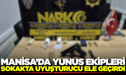 Manisa'da şüpheli şahsın üzerinden uyuşturucu çıktı