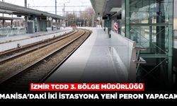 İzmir TCDD 3. Bölge Müdürlüğü Manisa'da Peron Yapımı ve Uzatma İşi Yaptıracak