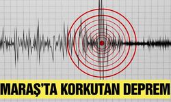 Kahramanmaraş'ta 4.2 Büyüklüğünde Deprem