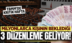 Milyonları ilgilendiren 3 düzenleme Meclis’e geliyor: İşte detaylar