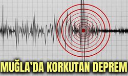 Muğla'da korkutan deprem! 4'ten büyük