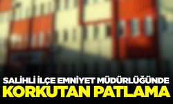 Manisa'da korkutan patlama: İlçe Emniyet Müdürlüğünde mutfak tüpü patladı