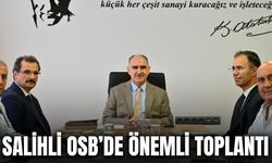 Salihli OSB'de Müteşebbis Heyeti Vali Özkan Başkanlığında Toplandı