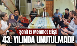 Salihli'de Şehit Er Mehmet Erişti dualarla anıldı!
