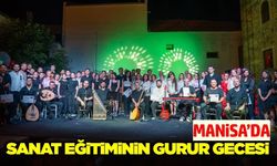 Manisa’da genç sanatçılardan unutulmaz performans