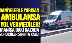 Manisa’da Feci Kaza: Anne-Kız Yaralandı, Ambulanslar "Fermuar Sistemi" Uygulamayan Sürücüler Yüzünden Zamanla Yarıştı!