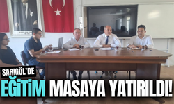 Sarıgöl İlçe Millî Eğitim Müdürlüğü’nden yıl sonu istişare toplantısı