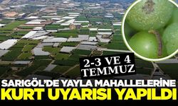 Sarıgöl Yayla Mahalleleri Dikkat! Kurt Geliyor