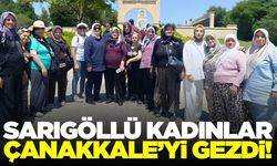 Sarıgöllü Kadınlar Çanakkale Ruhunu Yerinde Yaşadı