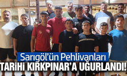 Sarıgöllü sporcular Tarihi Kırkpınar için yola çıktı