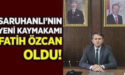 Saruhanlı’da Yeni Dönem: Kaymakam Fatih Özcan Görevine Başladı