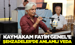 Şehzadeler Kaymakamı Fatih Genel İçin Veda Yemeği Düzenlendi