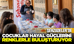 Şehzadeler’de Mantar Obje Tasarım Atölyesi Yoğun İlgi Gördü