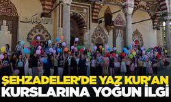 Manisa'da yaz Kur'an kurslarına geniş katılım