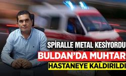 Denizli'de acı olay: Muhtar hastaneye kaldırıldı