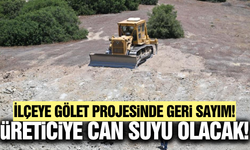 Tek damla boşa gitmeyecek: İlçeye çok amaçlı gölet geliyor