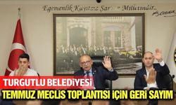 Turgutlu Belediye meclisinin temmuz gündemi belli oldu!