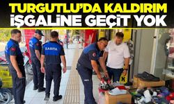 Turgutlu’da kaldırım işgallerine sıkı denetim