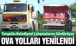 Turgutlu'da ova yolları yenilendi, vatandaşlardan tam not!