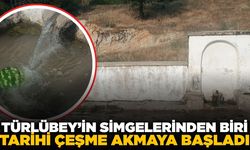 Buldan'da tarihi çeşme yeniden akmaya başladı!