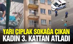 Denizli'de hareketli dakikalar: 3. kattan atlayarak canına kıydı!
