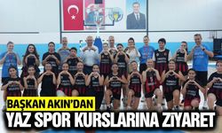 Turgutlu’da çocuklar yazı sporla karşılıyor!