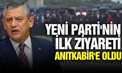 Yeni Parti Genel Başkanı Özel'in ilk ziyareti Anıtkabir oldu