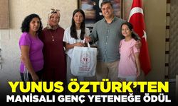 Manisa Gençlik ve Spor İl Müdürü Öztürk, Belinay Gündoğdu'yu ağırladı
