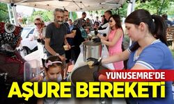 Yunusemre Belediyesi'nde aşure ikramı