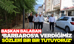 Yunusemre’de Barbaros Mahallesi’nin Üstyapısı Yüzde 90 Tamamlandı