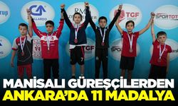 Yunusemre'nin Minik Pehlivanları Türkiye Şampiyonası'na Damga Vurdu