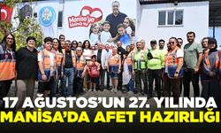 Manisa’da afet hazırlığı: Yüzlerce kişi katıldı