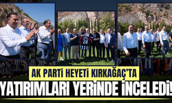 AK Parti Heyetinden Kırkağaç çıkarması!