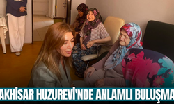 Akhisar Huzurevi'nde sıcak buluşma