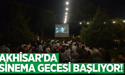 Akhisar'da açık hava sineması heyecanı!