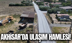 Akhisar’da yol yenileme çalışması aralıksız sürüyor!