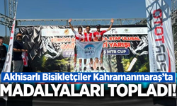 Akhisarlı Bisikletçilerden Kahramanmaraş’ta madalya yağmuru
