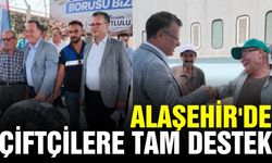 Başkan Öküzcüoğlu, "Alaşehirli çiftçilerimize hayırlı olsun"
