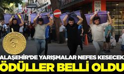 Alaşehir'de yarışmaların büyük ödülü belli oldu