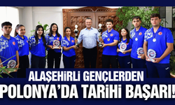 Alaşehirli gençler Avrupa Uzay Modelleri Şampiyonası’na damga vurdu
