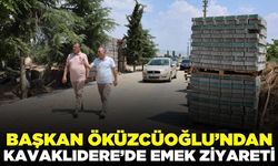 Başkan Öküzcüoğlu’ndan Kavaklıdere çıkarması
