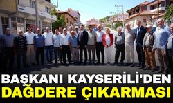 Başkan Kayserili hizmetleri yerinde inceledi